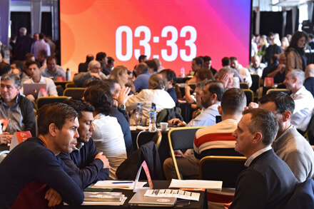 Participantes en la anterior ronda de negocios organizada por la provincia de Santa Fe
