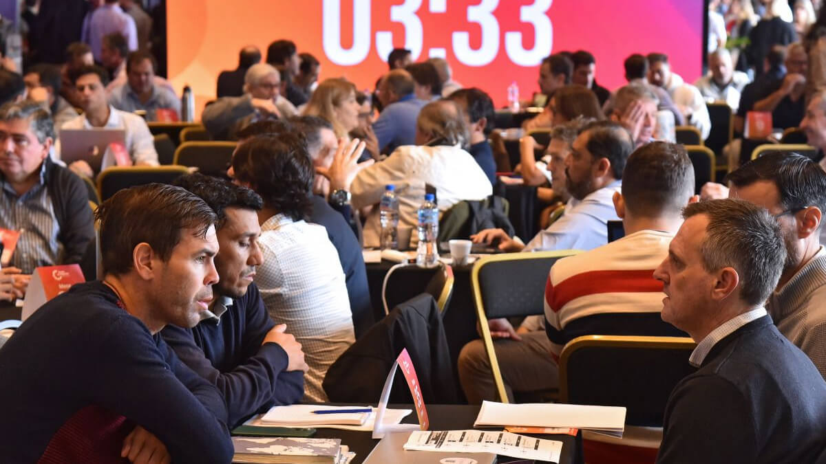 Participantes en la anterior ronda de negocios organizada por la provincia de Santa Fe