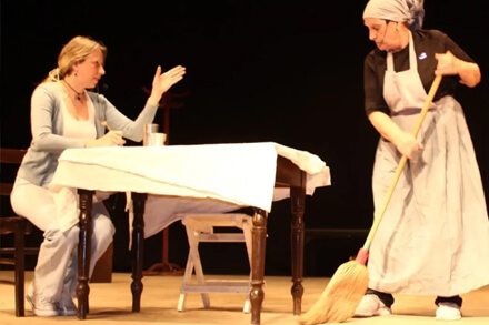 Ensayo la obra La Habitación Oscura, que se representará el jueves 23/10/25