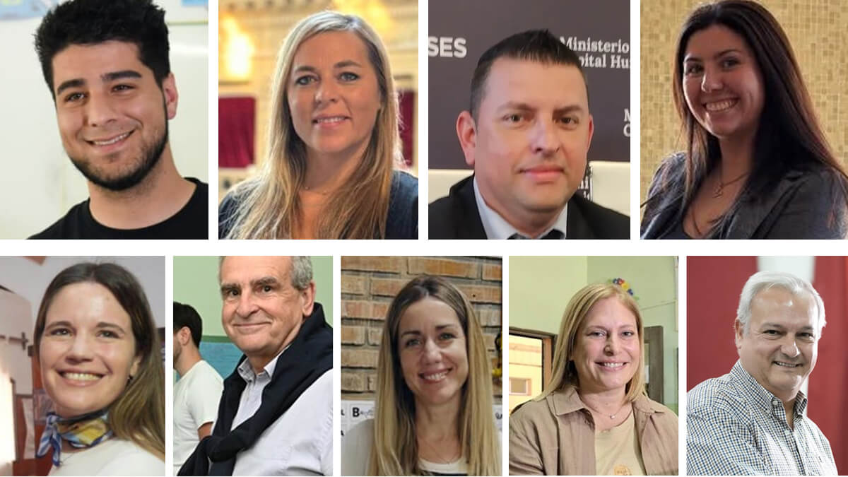 Los 9 diputados elegidos en las elecciones legislativas de 2025 para representar a la provincia de Santa Fe en el Congreso Nacional