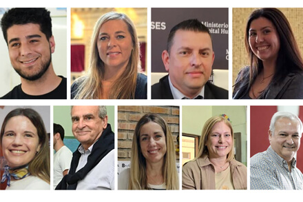 Los 9 diputados elegidos en las elecciones legislativas de 2025 para representar a la provincia de Santa Fe en el Congreso Nacional