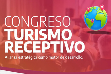 Flyer del Congreso de Turismo Receptivo en Romang 2025 – evento de turismo sostenible en el norte santafesino