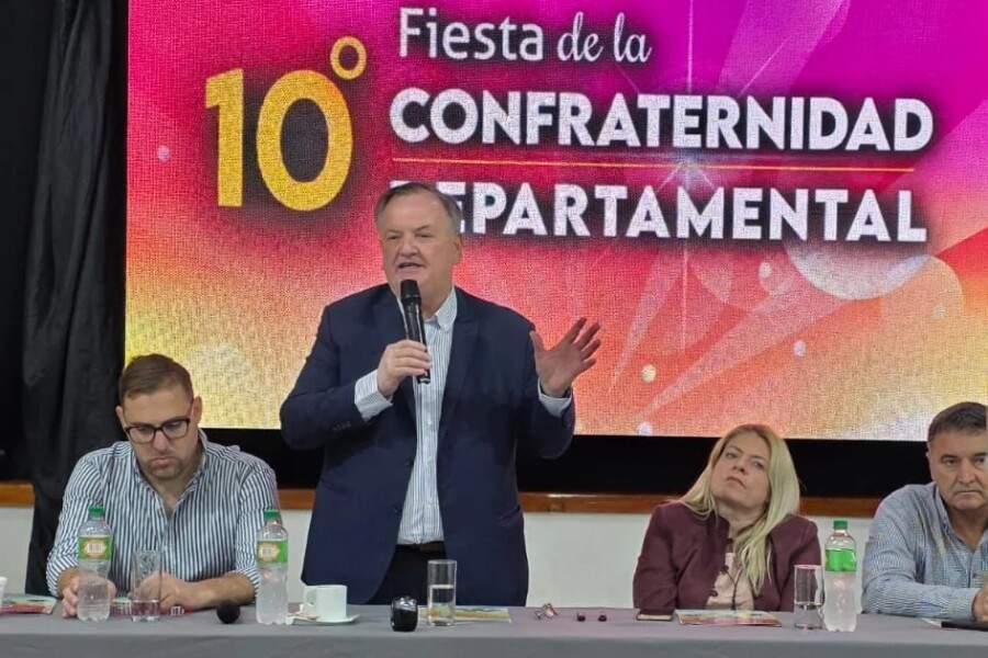 Felipe Michlig encabezó la presentación de la edición 2025 de la Fiesta de la Confraternidad Departamental que se realizará en Ceres