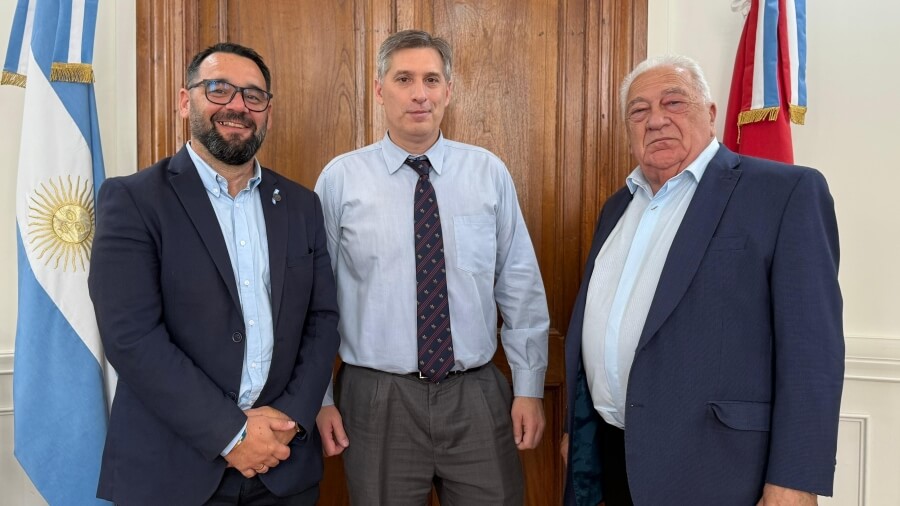 Diputado Rojas, junto al ministro Olivares y el senador Sosa