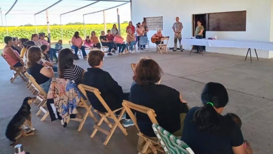Festejo del Día de las Madres realizado en Las Garcitas