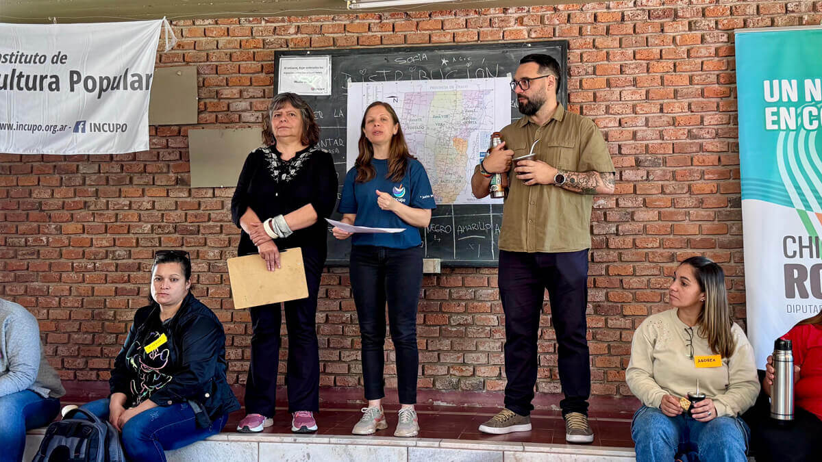 Diputado Sergio Rojas participa del encuentro de agricultura familiar en La Lola junto a INCUPO y FUNDAPAZ en el norte santafesino