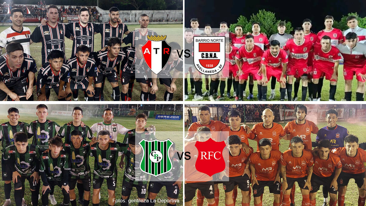 Semifinales del Petit Torneo 2025 de la Liga Reconquistense: Platense, Romang FC, Atlético y Tiro, y Barrio Norte en la lucha por el título