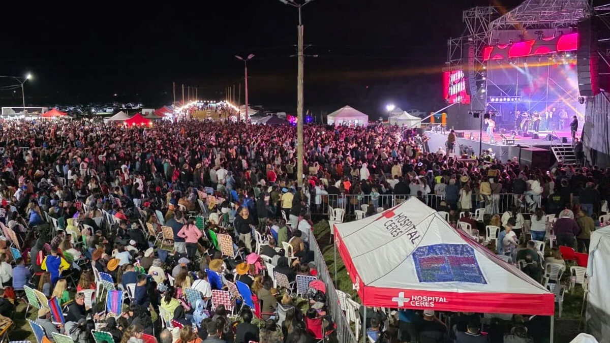 multitudinaria concurrencia fiesta de la confraternidad 2025 ceres