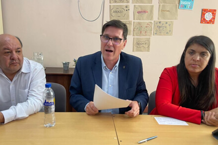 Ministro José Goity anuncia intervención de la Cocina Centralizada de Reconquista por presunto sabotaje