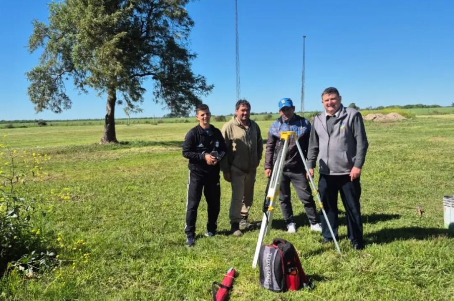 Polideportivo, comenzaron los primeros pasos para lo que será la concreción de este lugar deportivo para la localidad