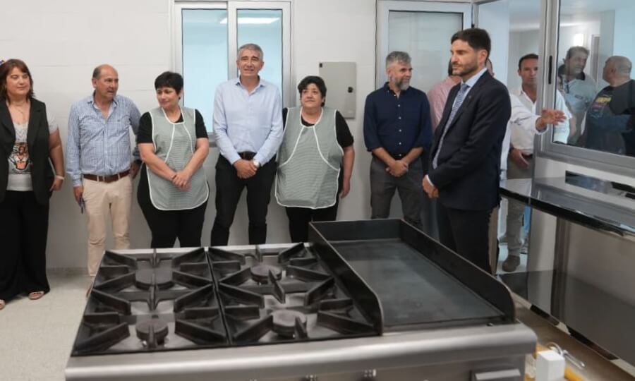 autoridades recorrieron otras obras desarrolladas en el marco del Programa Brigadier