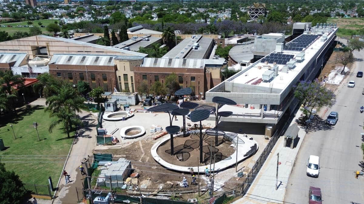 Avanzan las obras de ampliación con nueva Guardia y Oncohematología Hospital de Niños de Santa Fe