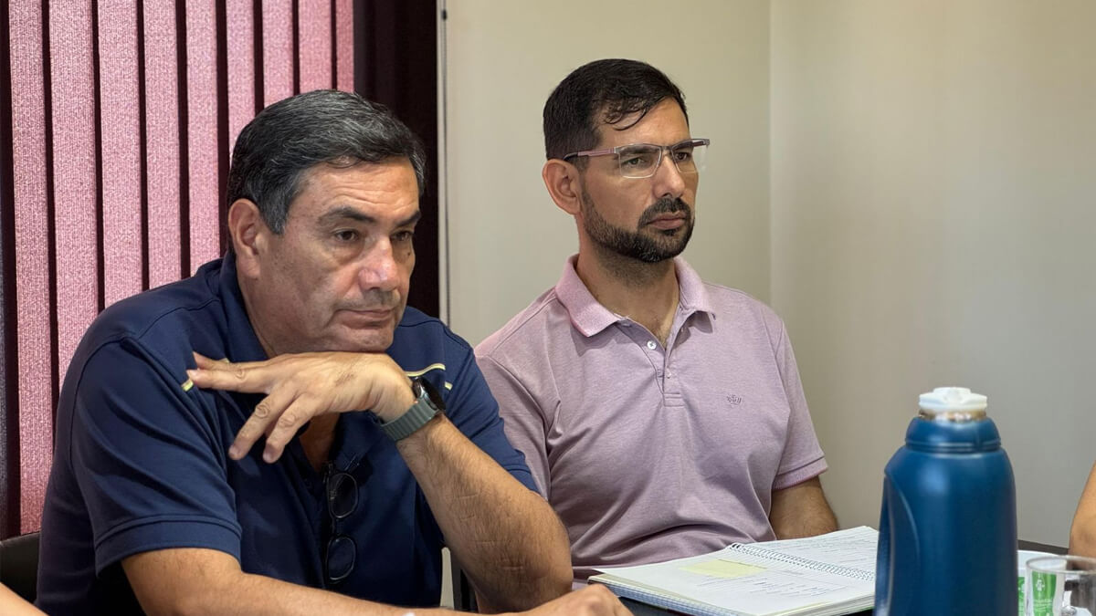 El intendente Iván Sánchez participa de la reunión del Consorcio GIRSU en Villa Ocampo sobre gestión ambiental