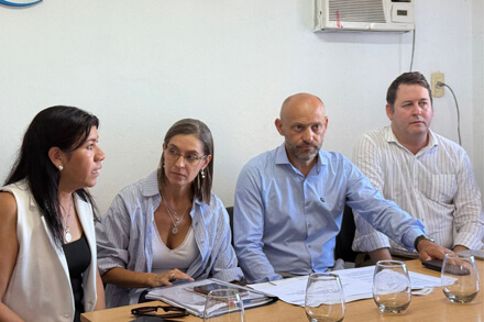 Ministro Gustavo Puccini encabezó la presentación de los resultados de la auditoría del predio Tacuarendí del Gobierno de Santa Fe