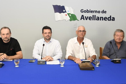 Presentación oficial del cronograma del 147 aniversario de Avellaneda encabezada por el intendente Gonzalo Braidot