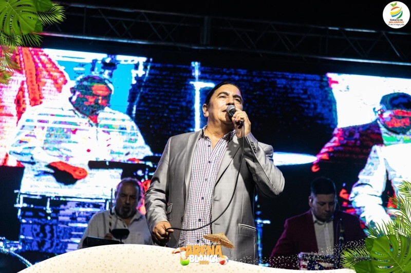 Mario Pereyra le puso el gran cierre a la edición 2026 de al Fiesta de la Arena Blanca en el Camping Municipal de Malabrigo