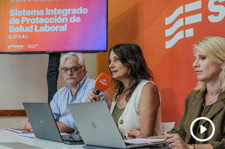 Autoridades provinciales presentan el nuevo sistema integral de salud laboral para trabajadores públicos en Santa Fe