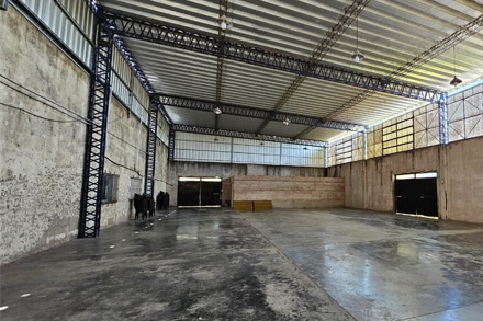 Obra de cerramiento del salón de usos múltiples de la Escuela 431 de San Justo financiada con fondos FANI para infraestructura escolar