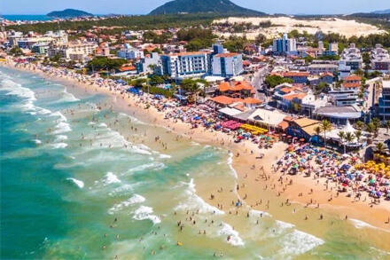 Playa del sur de Brasil
