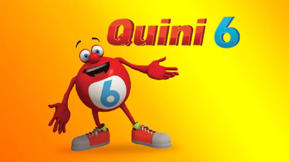 Logo oficial del Quini 6 con pozo acumulado millonario para el próximo sorteo