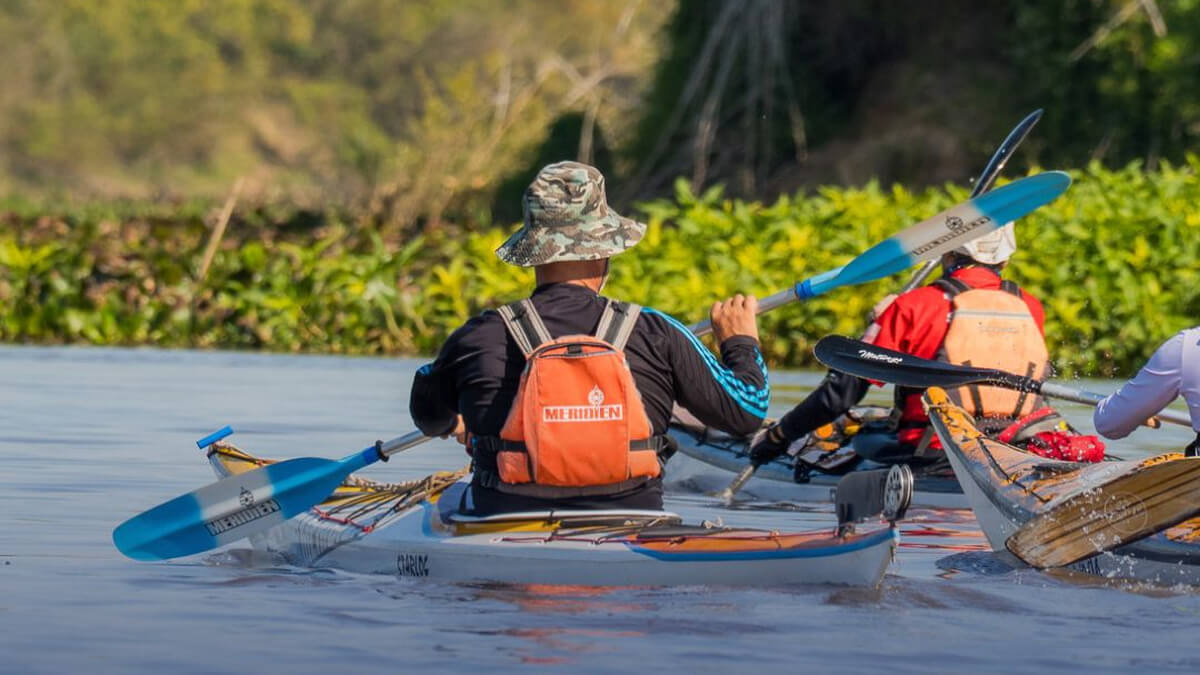 Recorrido en kayak por los ríos del Jaaukanigás