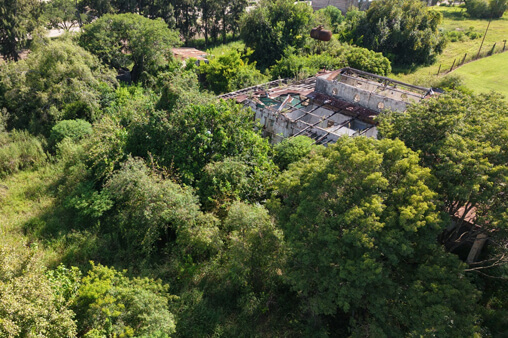 Predios abandonados de la quiebra INAZA/Cooperativa Arno intervenidos por el municipio de Villa Ocampo por riesgos sanitarios.