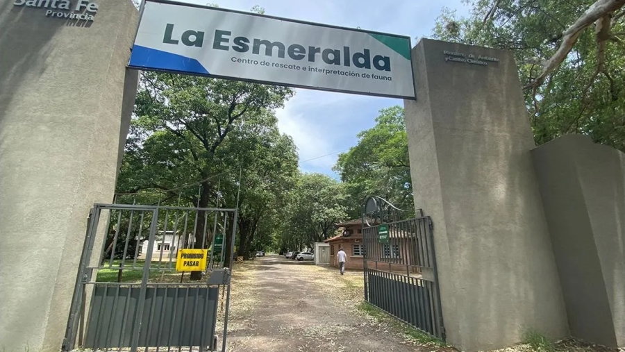 Centro de Rescate La Esmeralda, lugar a donde fue trasladado el Aguará guazú