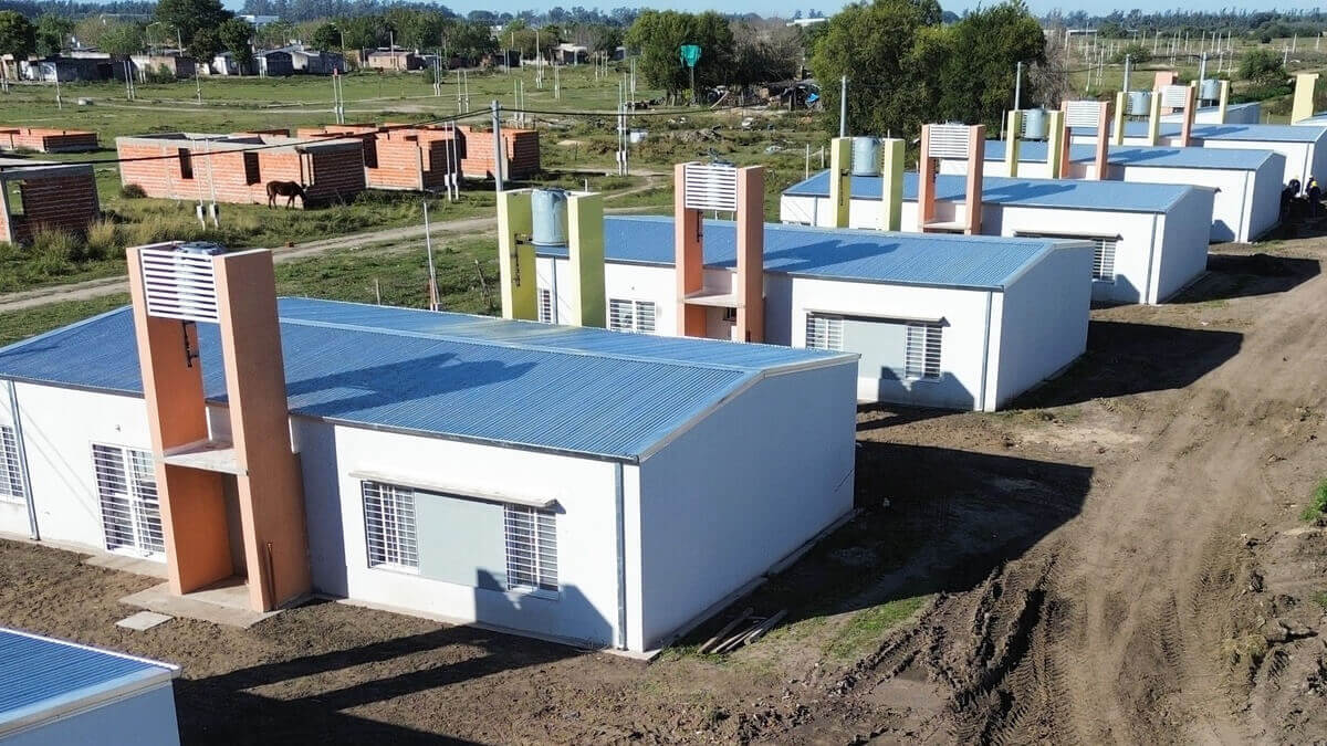 Viviendas del Plan 5254 en Reconquista que se sortearán en segunda etapa