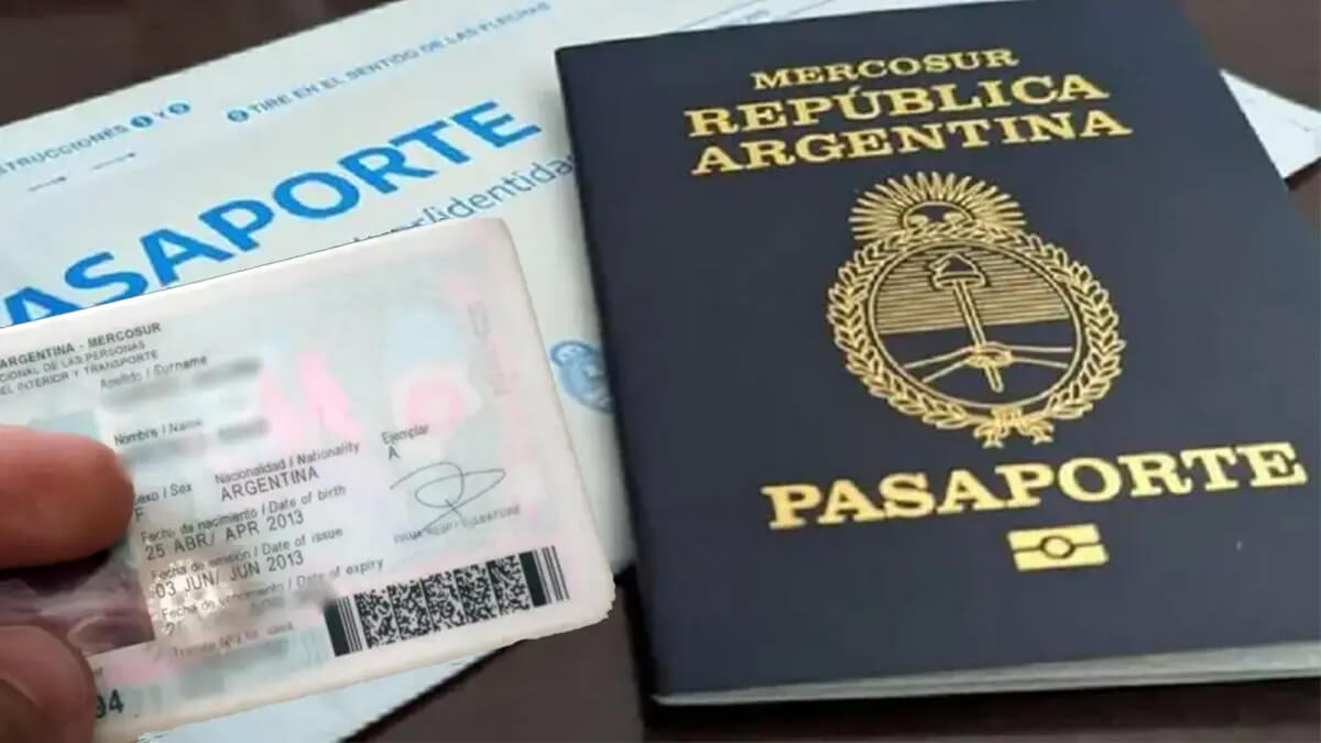 Nuevo diseño del DNI electrónico y pasaporte argentino con medidas de seguridad y grabado láser oficializado por Renaper