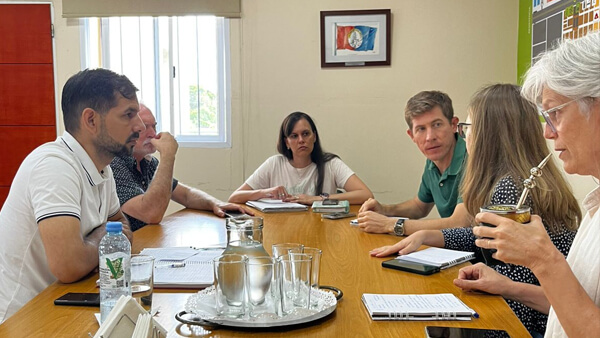 intendende ivan sanchez reunion colegio de arquitectura distrito 6 planificacion urbana las toscas santa fe