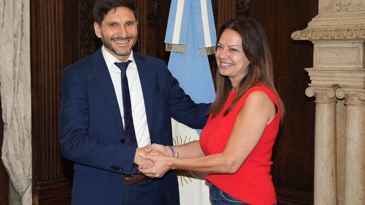 Pullaro y Pettovello firma acuerdo Anses financiamiento caja jubilaciones Santa Fe