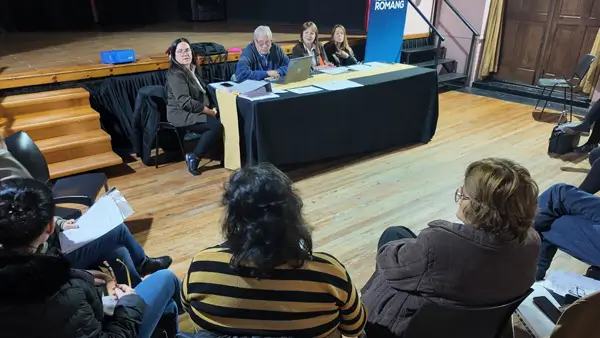 Representantes de instituciones educativas participaron del encuentro realizado en Romang