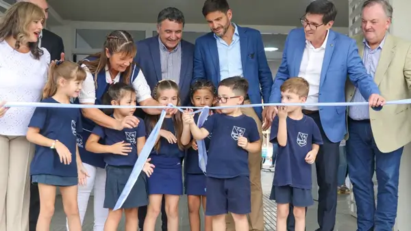 Inauguración del nuevo edificio de Nivel Inicial en San Cristóbal, Santa Fe