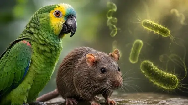 Agentes transmisores de enfermedades bajo vigilancia sanitaria en Santa Fe, incluyendo aves y roedores vinculados a psitacosis y leptospirosis