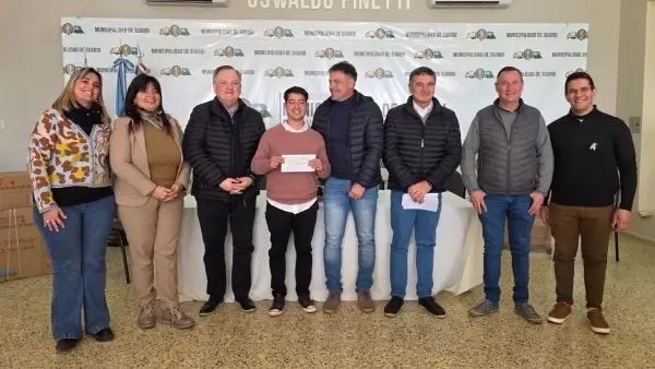 Felipe Michlig encabeza la entrega de aportes provinciales por más de 69 millones de pesos en la ciudad de Suardi