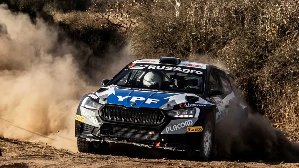 Federico Villagra, actual líder del campeonato 2026 del Rally Argentino estará presente en el Rally del Jauukanigás