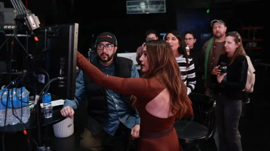 Soledad Pastorutti grabando la canción Late el Sur para los Juegos Suramericanos 2026