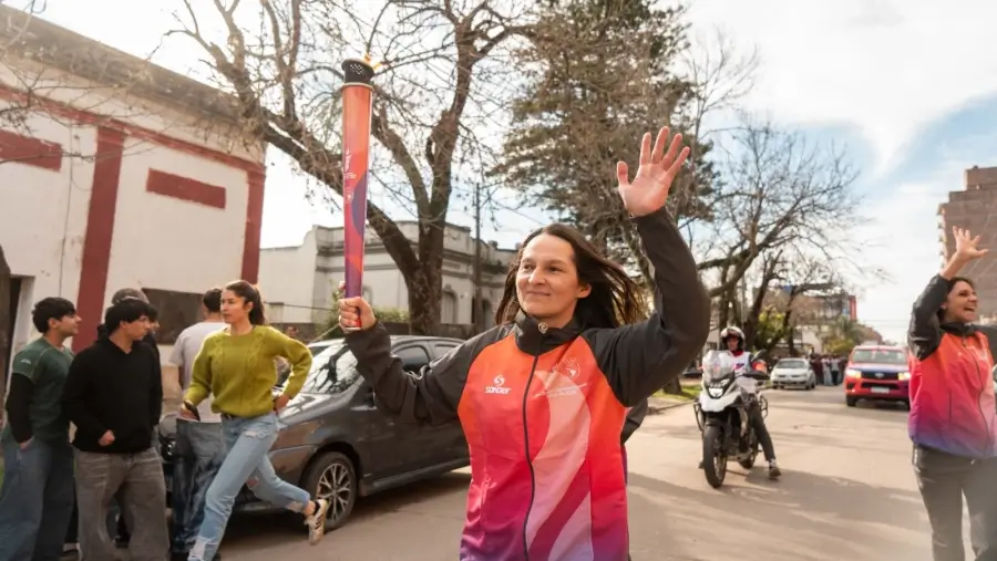 La Antorcha Suramericana recorrió las calles de Reconquista