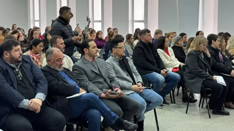 Participantes del 14.º Congreso de Educación desarrollado en Villa Ocampo