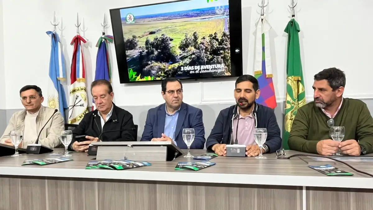 Presentación del 1º Encuentro de Rodanteros en el Jaaukanigás en Reconquista.