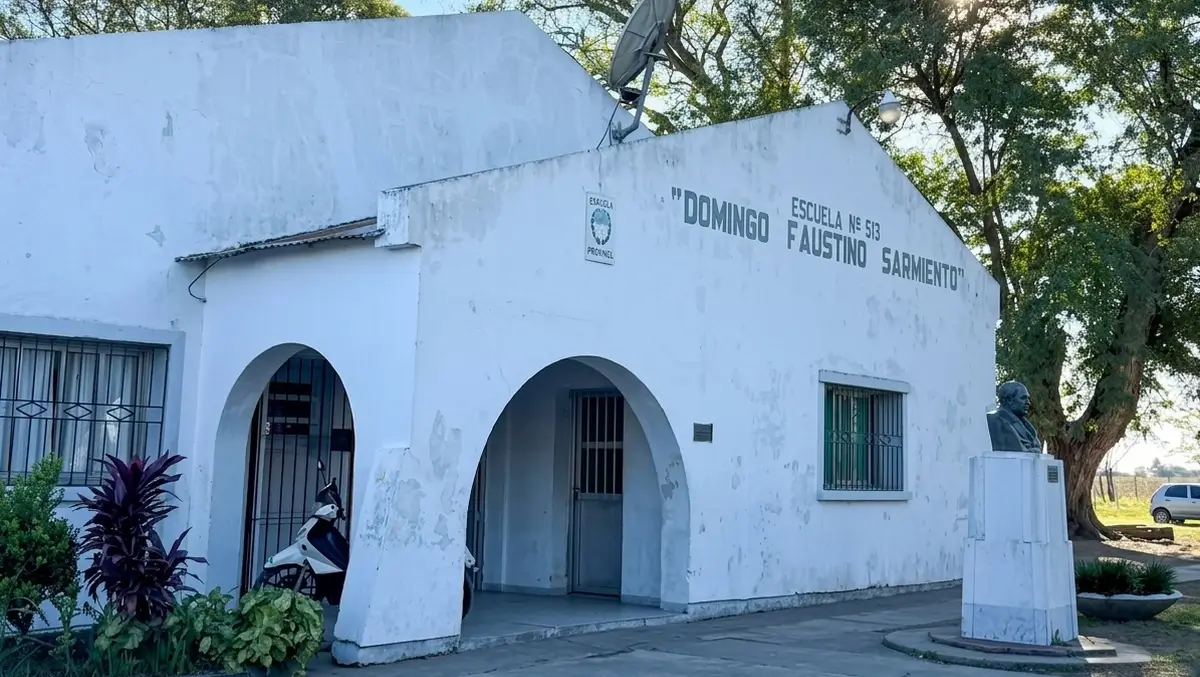 Escuela N.º 513 de El Rabón, beneficiada con fondos del FANI para mejoras en el CER N.º 652.