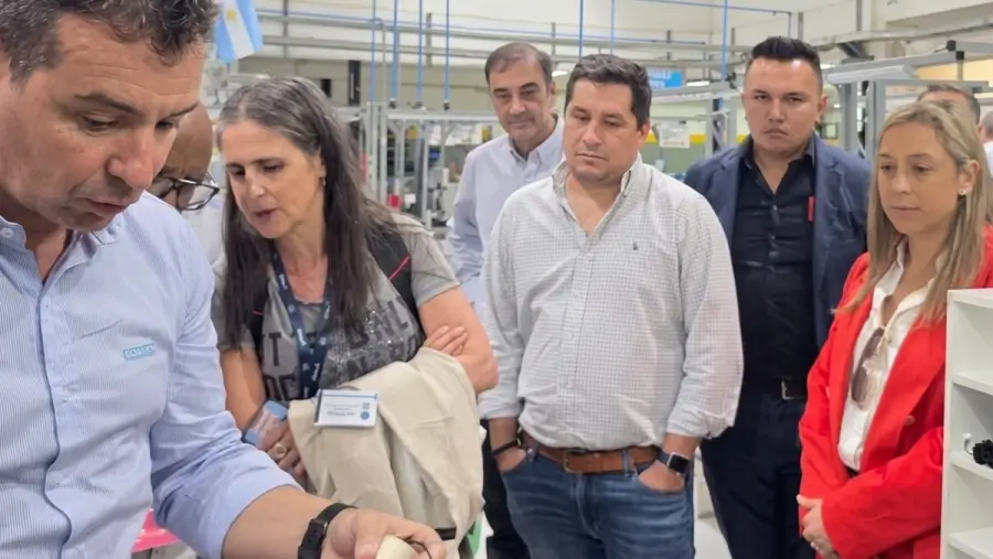 Héctor Zat acompañó la visita de compradores internacionales a ColVen en Guadalupe Norte