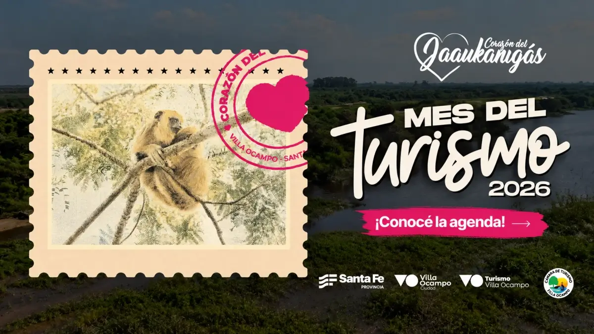 Mes del Turismo 2026 en Villa Ocampo con agenda de actividades