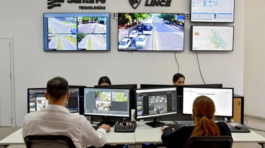 Sistema LINCE de videovigilancia con inteligencia artificial que Scarpin propone incorporar al norte santafesino