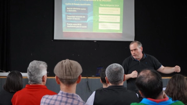 Representantes de barrios e instituciones participaron de una reunión preventiva en Villa Ocampo