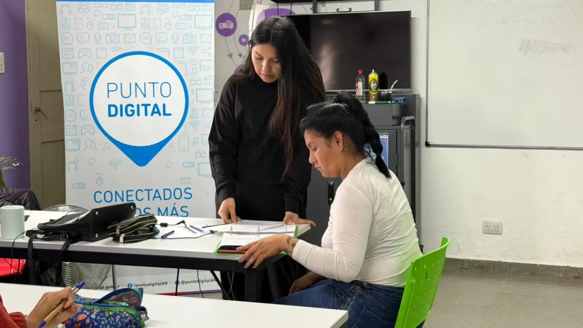 Participante del taller Introducción al Emprendedurismo en el Barrio Belgrano de Avellaneda