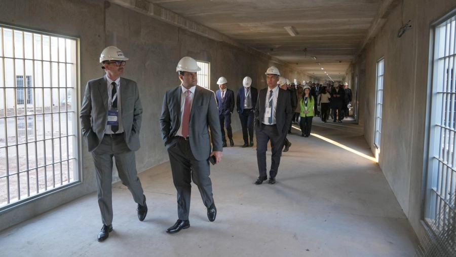 Fiscales y autoridades recorren las instalaciones de la nueva cárcel de Piñero
