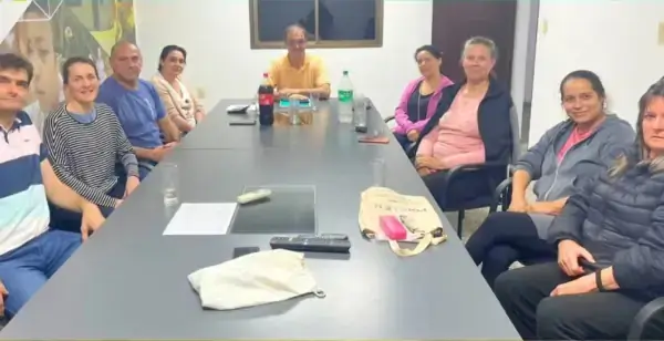 Héctor Zat se reunió con directivos de las instituciones que participaron de la Fiesta de las Madres en Guadalupe Norte.