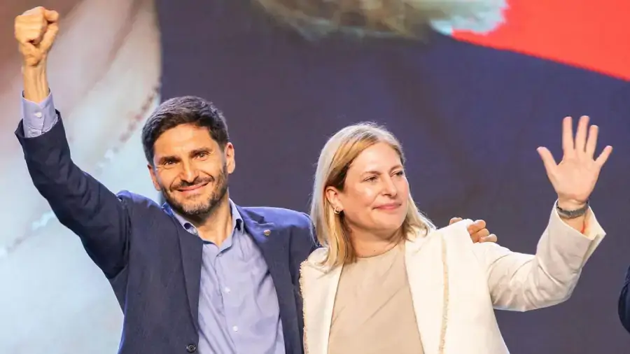 Maximiliano Pullaro y Gisela Scaglia, protagonistas del escenario político santafesino rumbo a las elecciones de 2027.