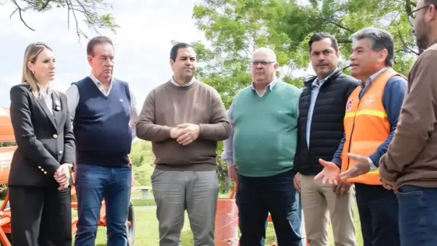 El intendente Sergio Ramseyer participó de la entrega de bombas de bajo levante realizada por el Gobierno de Santa Fe en Reconquista.